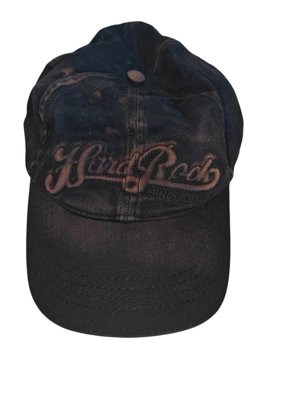 Hard Rock Cafe Memphis Logo Cap with Distressed, Washed-out One Size Adult